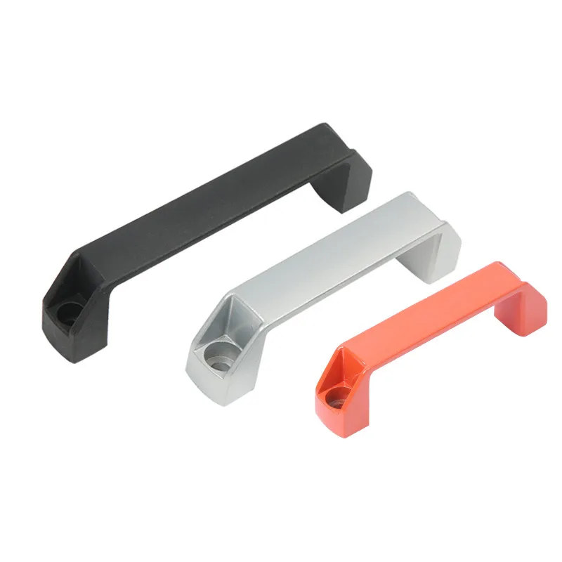 LINK CNC aluminum alloy handle square machine tool door Center hole distance 90mm 100mm 120mm