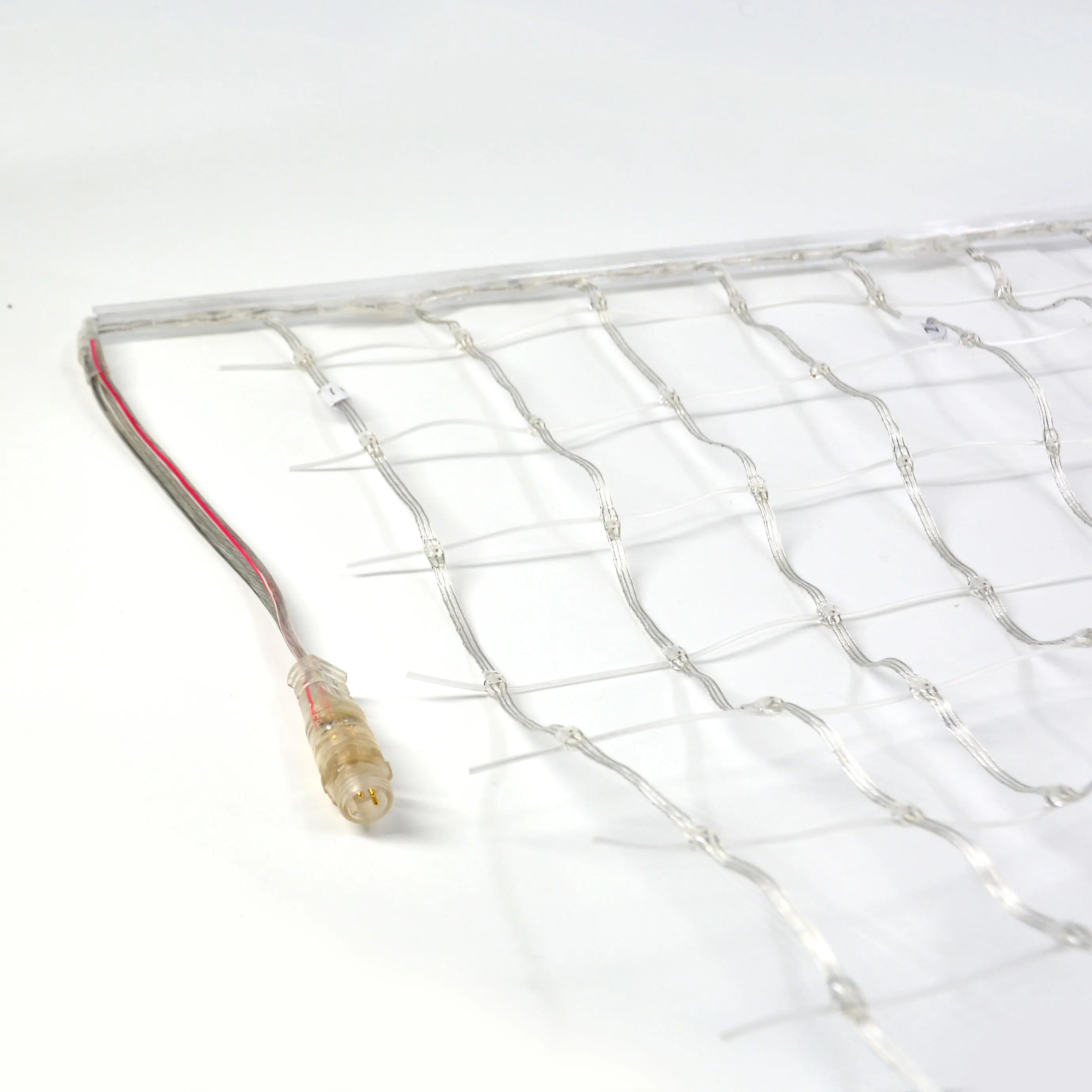 Kingyi P50 Mesh Lights Dmx Led Pixel Controller Addressable Rgbw Led Pixel String Light Flexible Soft Transparent Led Screen