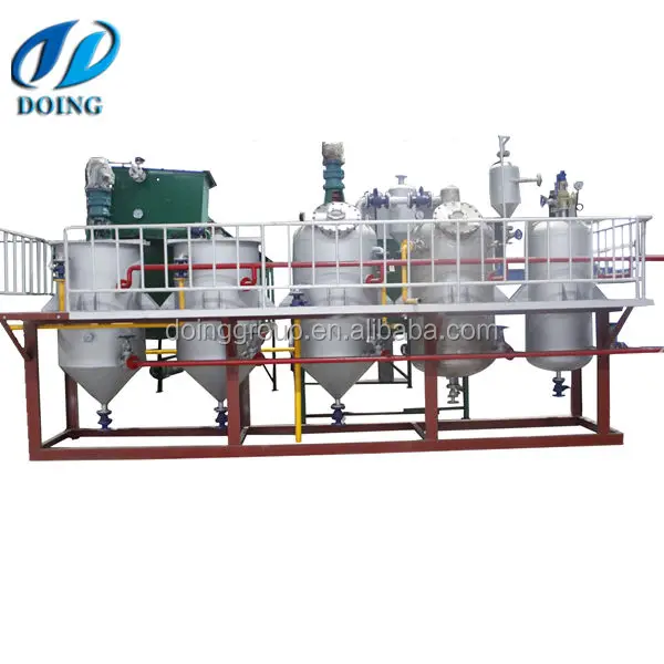 0.2tpd-100tpd superior quality sunflower oil refining machine used for batch refining, continuous refining, semi continuous