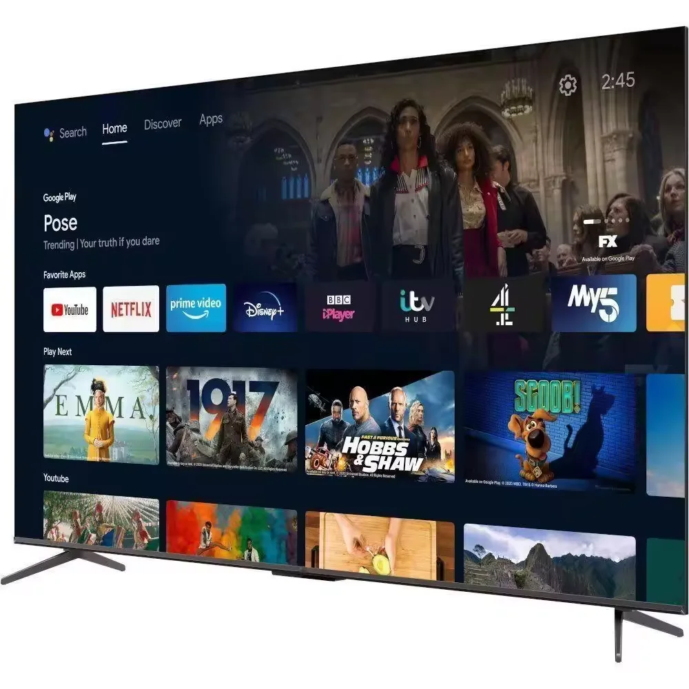 Support For 4K android set-top box tv receiver chip hd 4k channels android tv