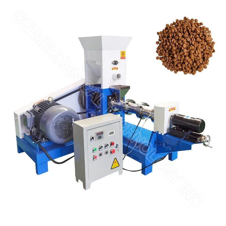 Small Fish Feed Pellet Mill Making Floating-fish-feed-making-machine Nylon Fishing Line Extruder Machine