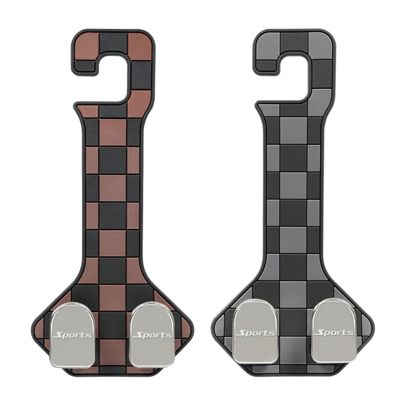 Car Hooks for Headrest Double Seat Hooks Purse Hook for Car Hanger Storage Car Seat Back Organizer for Bags