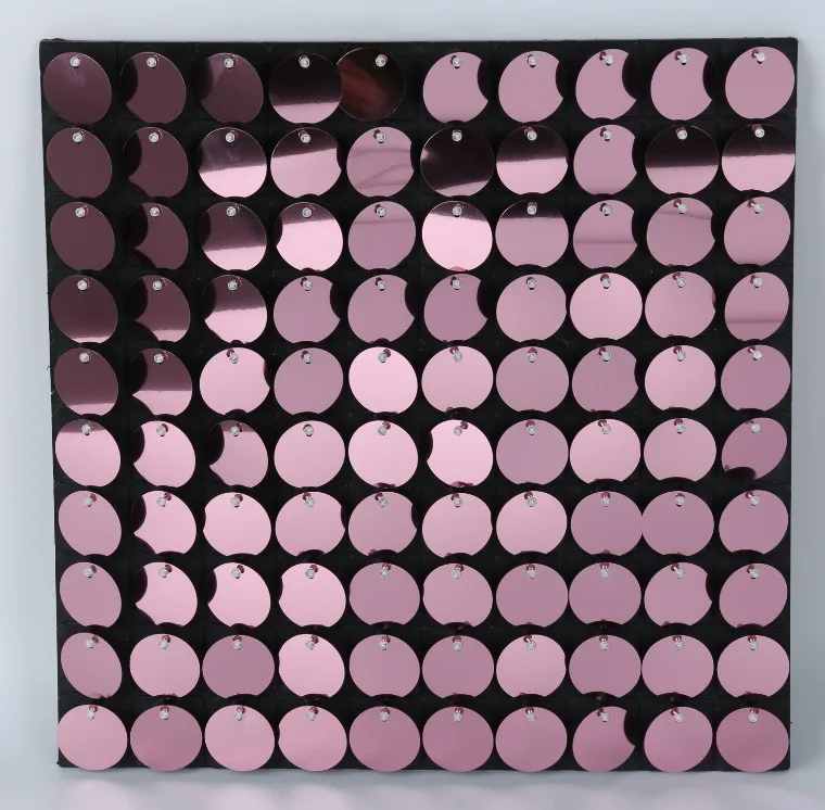 China factory Black panel wedding backdrop decoration mirror gold shimmer sequin panels wall