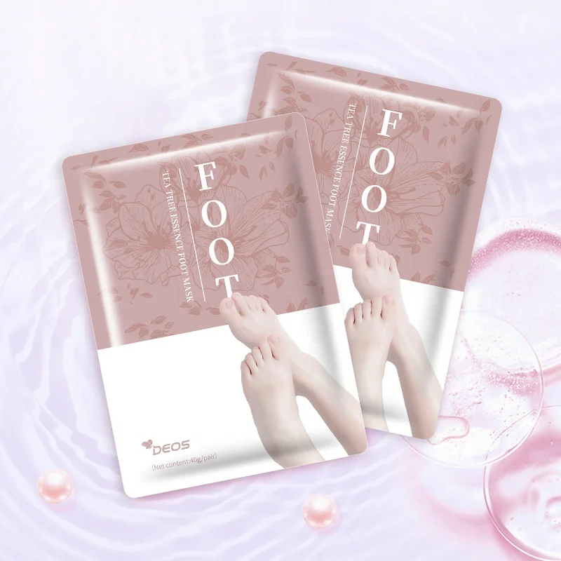 Tea Tree Essence Footmask Nourishing and Firming Foot Mask Solving the Problem of Foot Mask OEM Foot Mask