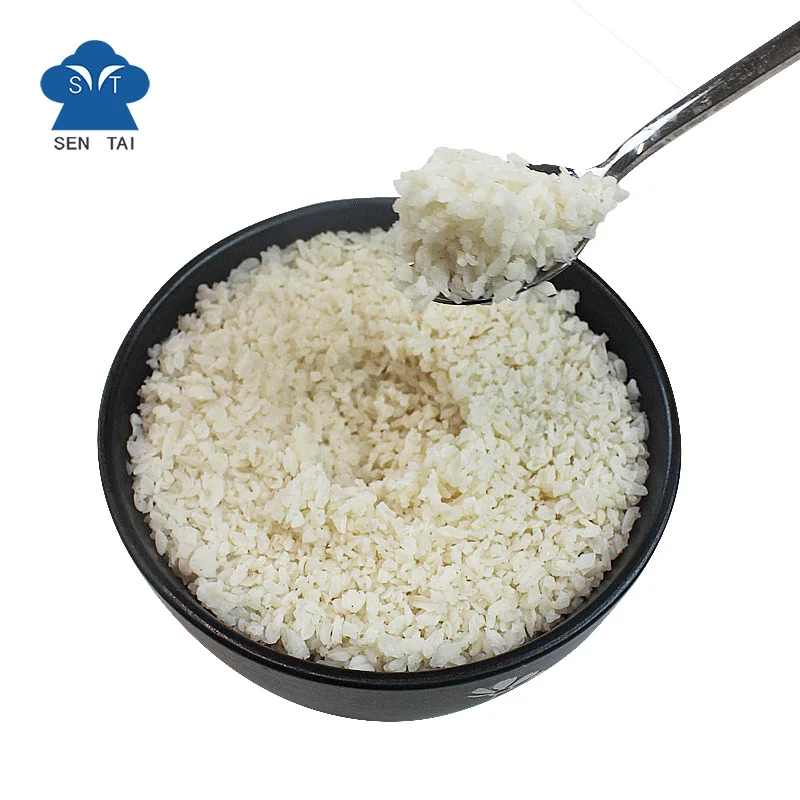 Halal Kosher Dry Konjac shirataki Rice instant rice Vegan diabetic food customized High Quality Quick Cooking