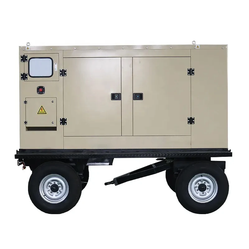 RONSUN 60 kw portable diesel generator silent 60kw trailer generator diesel weichai engine factory direct sales price