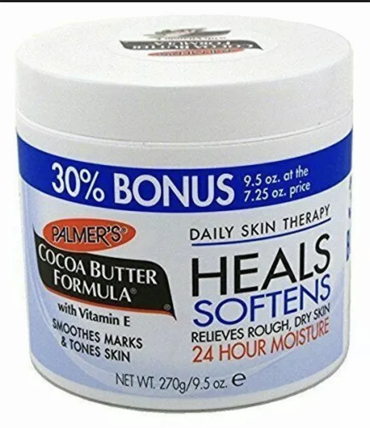 Hot selling  palmers cocoa butter formula daily skin therapy  with vitamin E smoothes marks &tones skin 270g