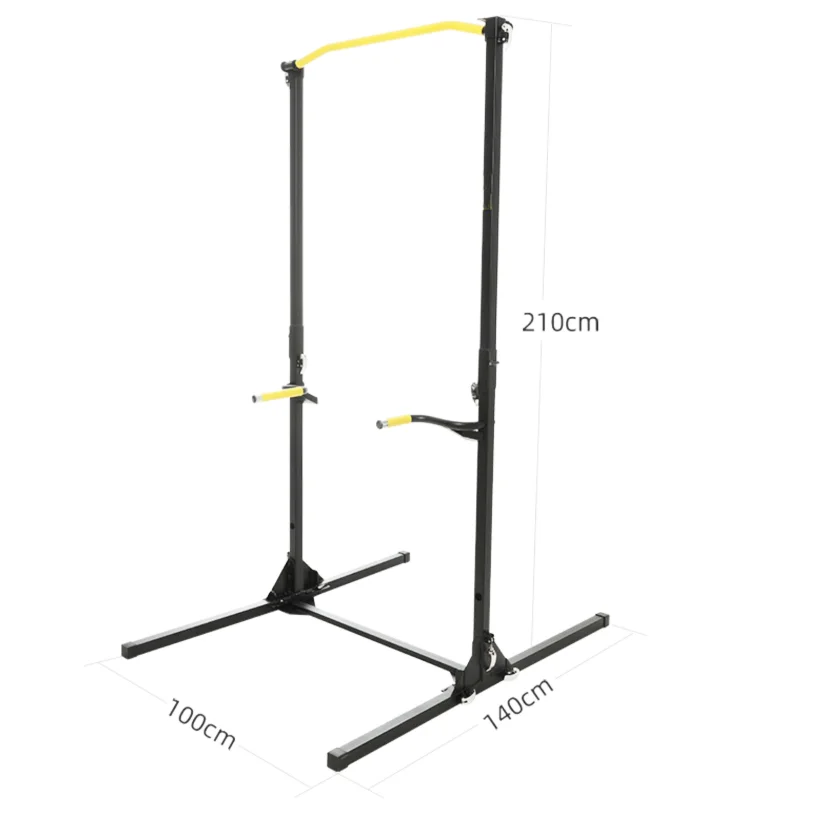 Folding Training Pull Up Bar Chin Up Station Dip Stands Door Gym Chin Multi Functional Horizontal Up Bar