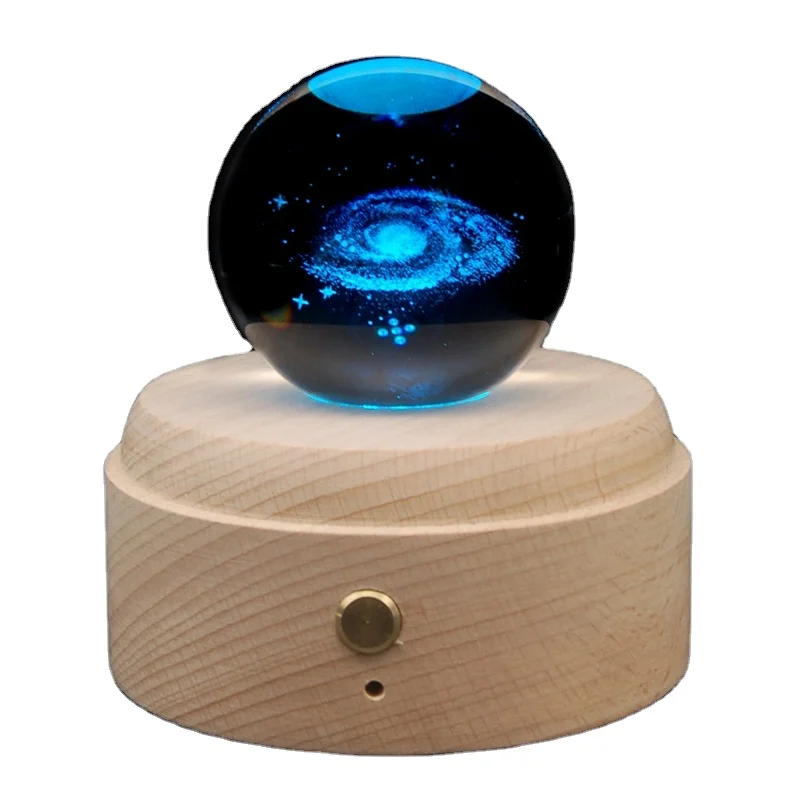 Manufacturers wireless music night lamp baby sleeping night lamp Crystal led night light