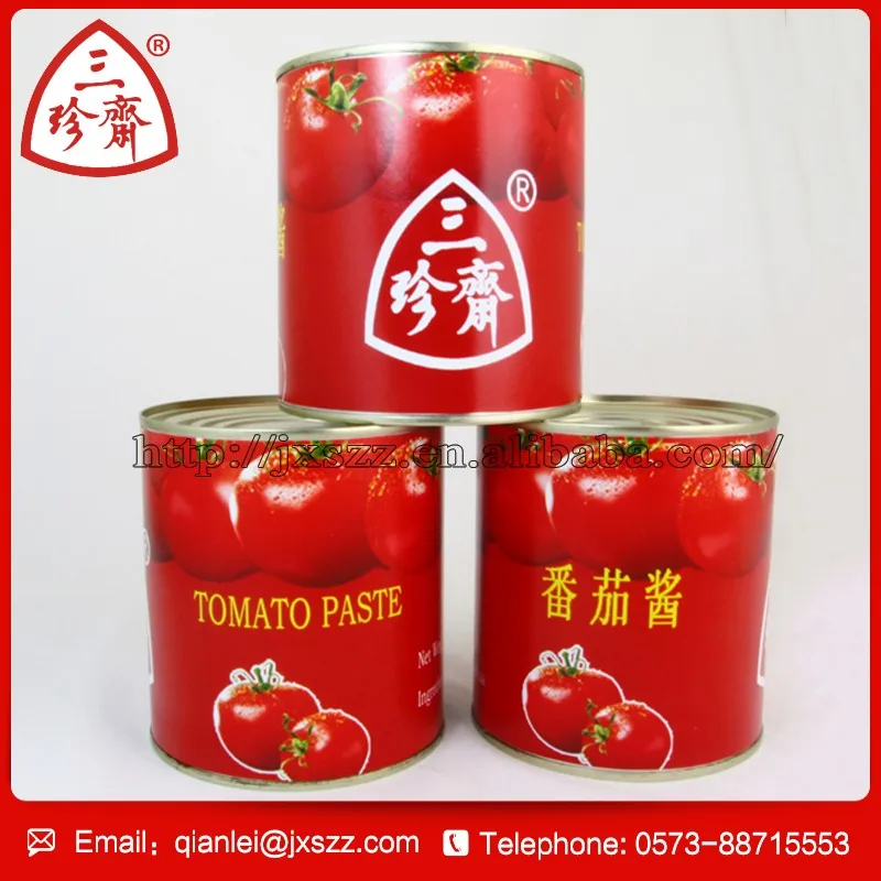High quality and best price double concentrated tomato paste for sale wholesale tomato paste with 198G