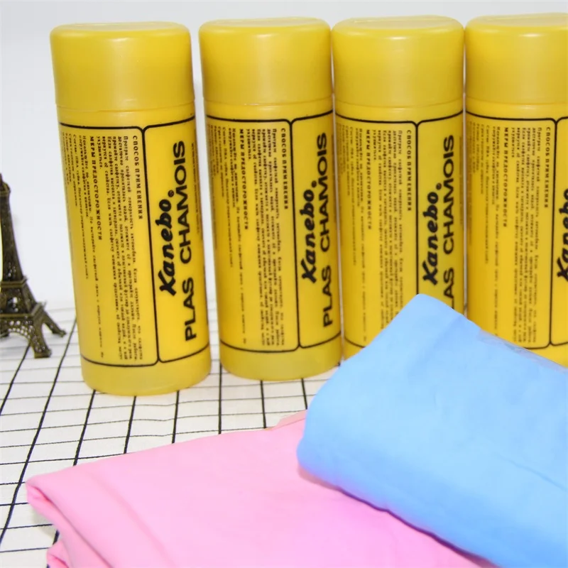 Car wash cloth large microfiber cleaning leather clean cham synthetic chamois 64 *43 cm /43*32cm auto drying towel