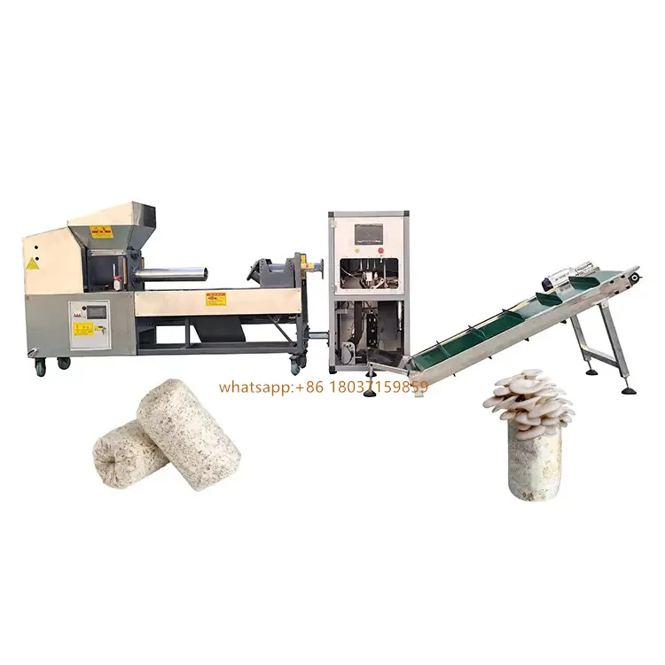 Automatic Oyster growing bagging mushroom compos bag filling machine