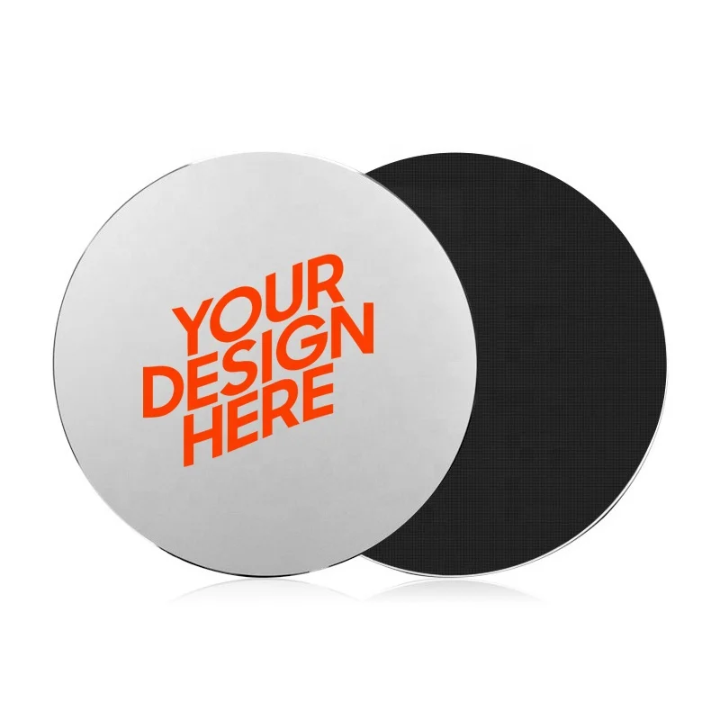 Aluminum Alloy Mouse Pad Anti-Slip Mouse pad for Laptop PC Slim Aluminum Thin Computer Mouse Pads with Custom logo