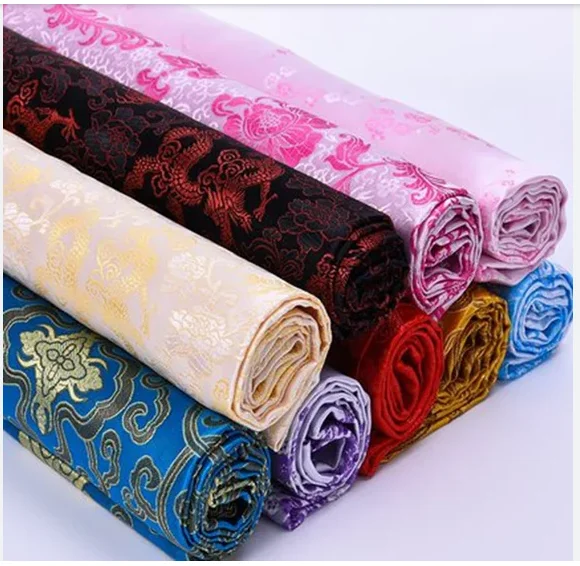 Factory Custom design Wholesale high quality brocade elastane floral jacquard knit fabric for clothing curtain sofa cover