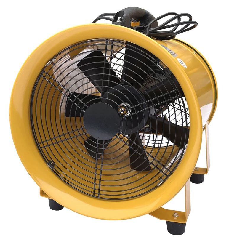 Portable strong air metal blower Portable draft blower Axial electric industrial ventilation fan