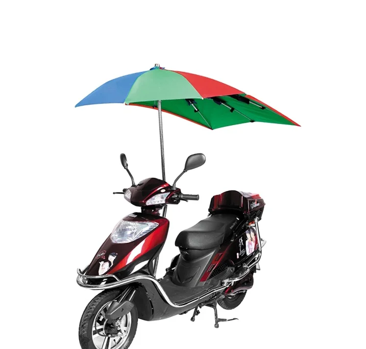 Custom scooter Bicycle  umbrella electric  motor bike umbrella for the  rain