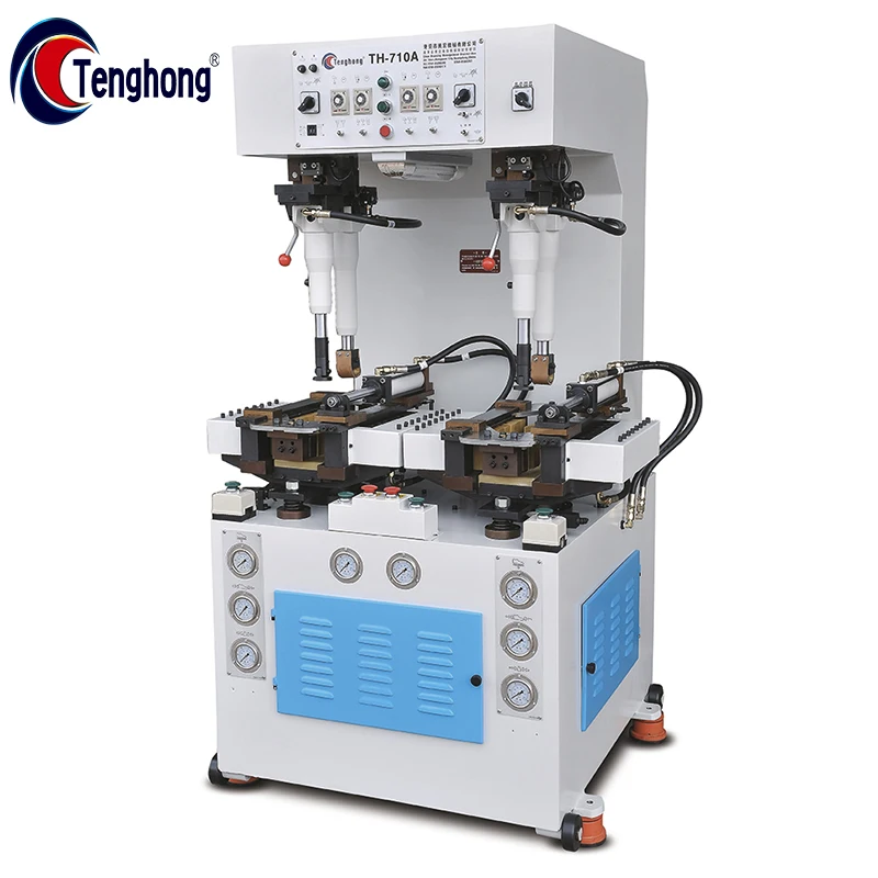 Tenghong TH-710A for shoes making Heavy-Duty Walled Sole Attaching Machine
