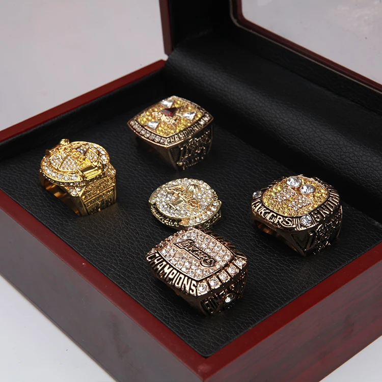 wholesale cheap high quality  Lakers championship rings sets