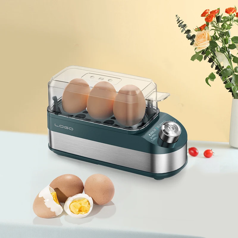 Direct Manufacturer Household Multi Colors Stainless Steel Electric 3 in 1 Auto-off Mini Rapid Egg Cooker