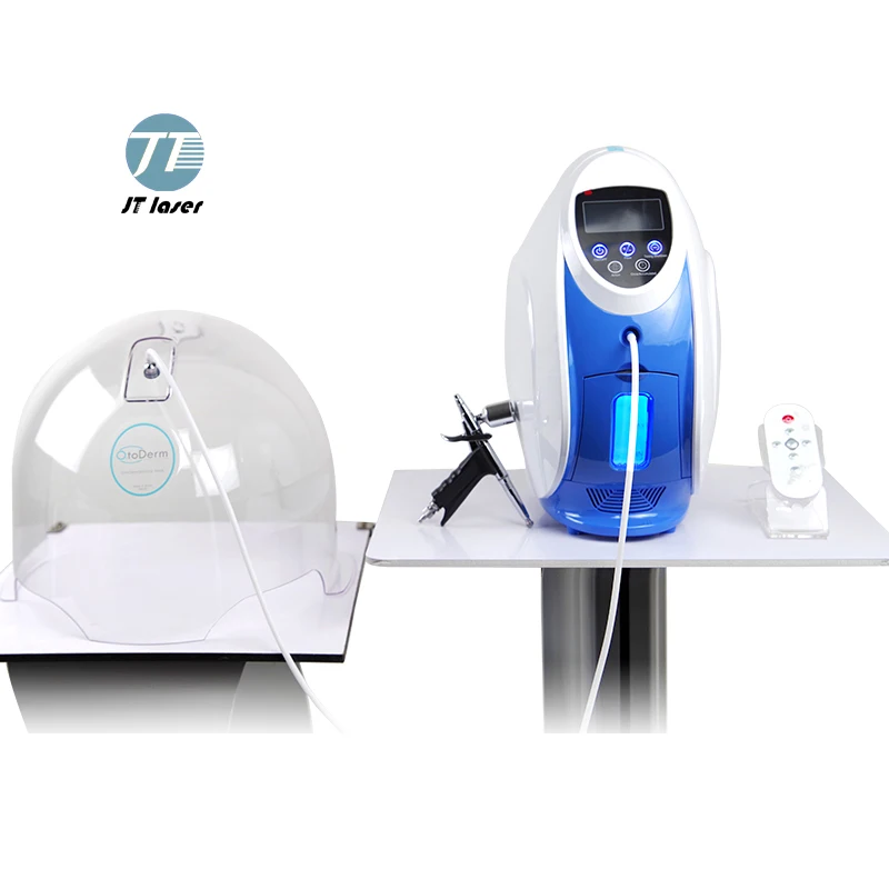 Профессиональная Корейская кислородная терапия o2toderm, Гипербарическая Кислородная терапия для лица с распылителем