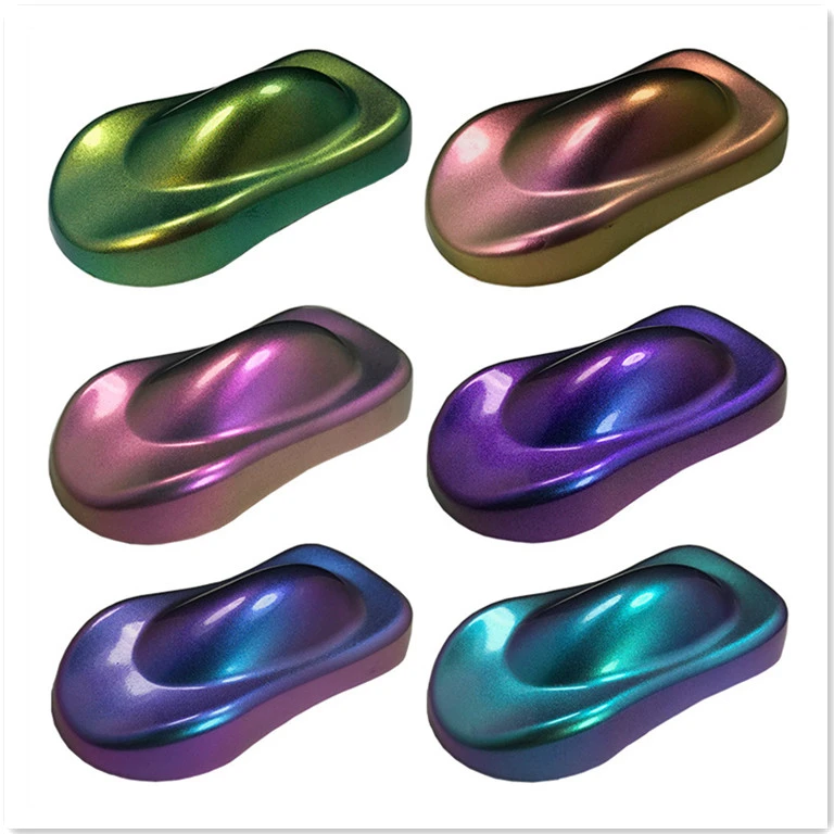 10 colors Chameleon bulk glitter mica powders cosmetics for epoxy resin,Nail Art,Soap,Bath Bombs,Slime,Candle Making