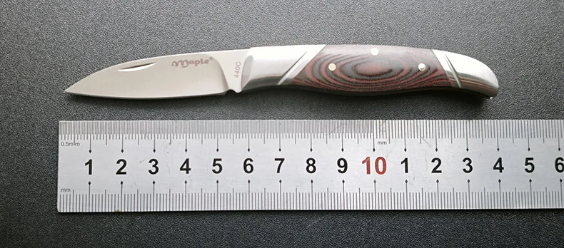 Высокая твердость 9Cr18 сталь micarta ручка охотничий нож тактические ножи Открытый портативный складной карманный