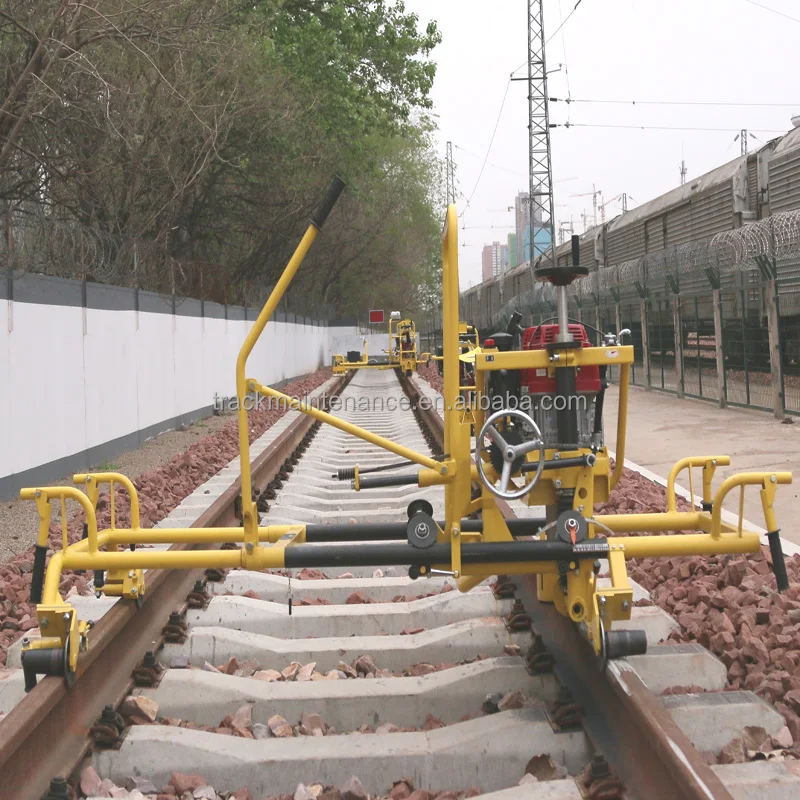 High quality vertical axis turnout rail head grinding machine with petrol engine