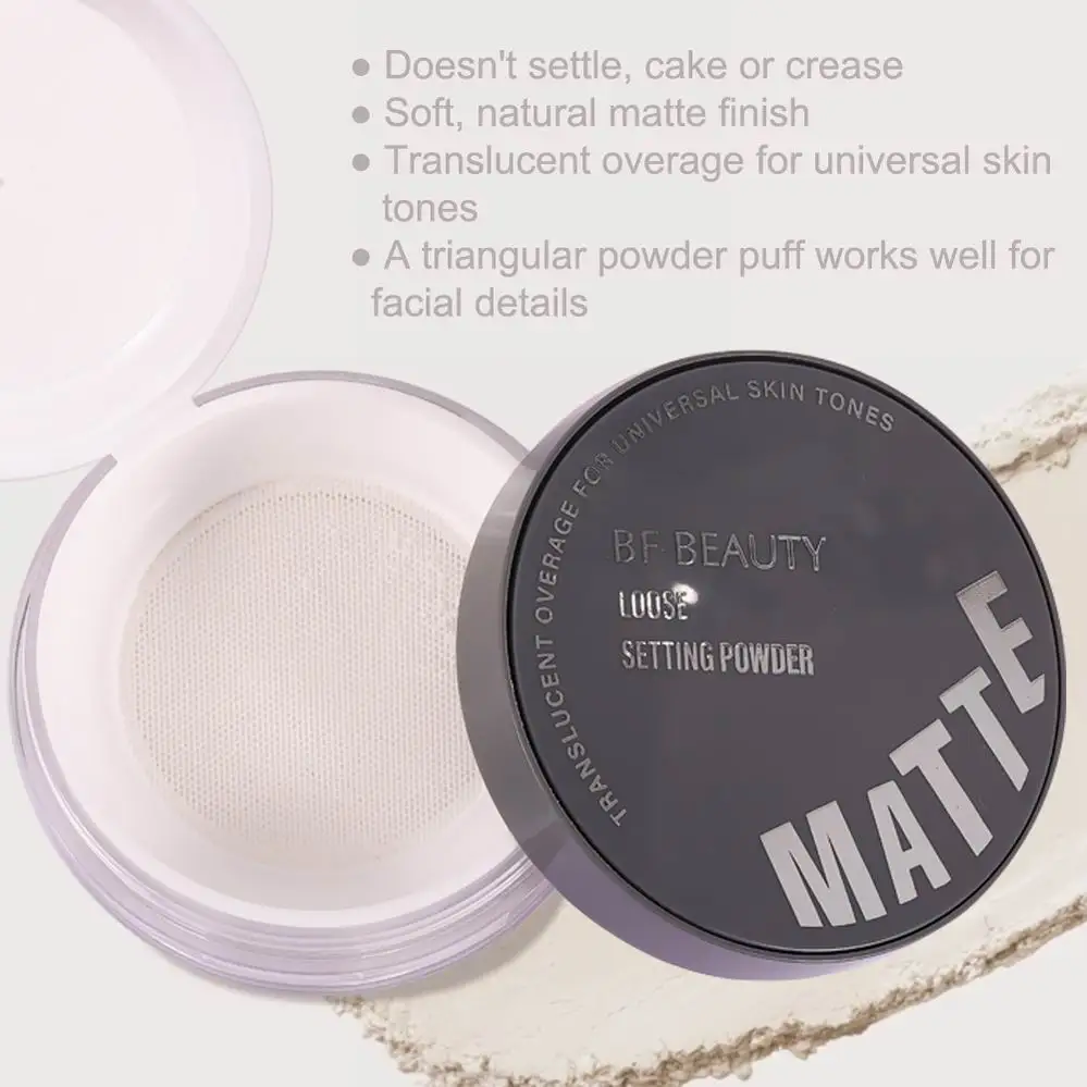 Hot Selling Wholesale Cosmetics Face Powder Moisturizing Long Lasting Makeup Setting Powder Loose Setting Powder