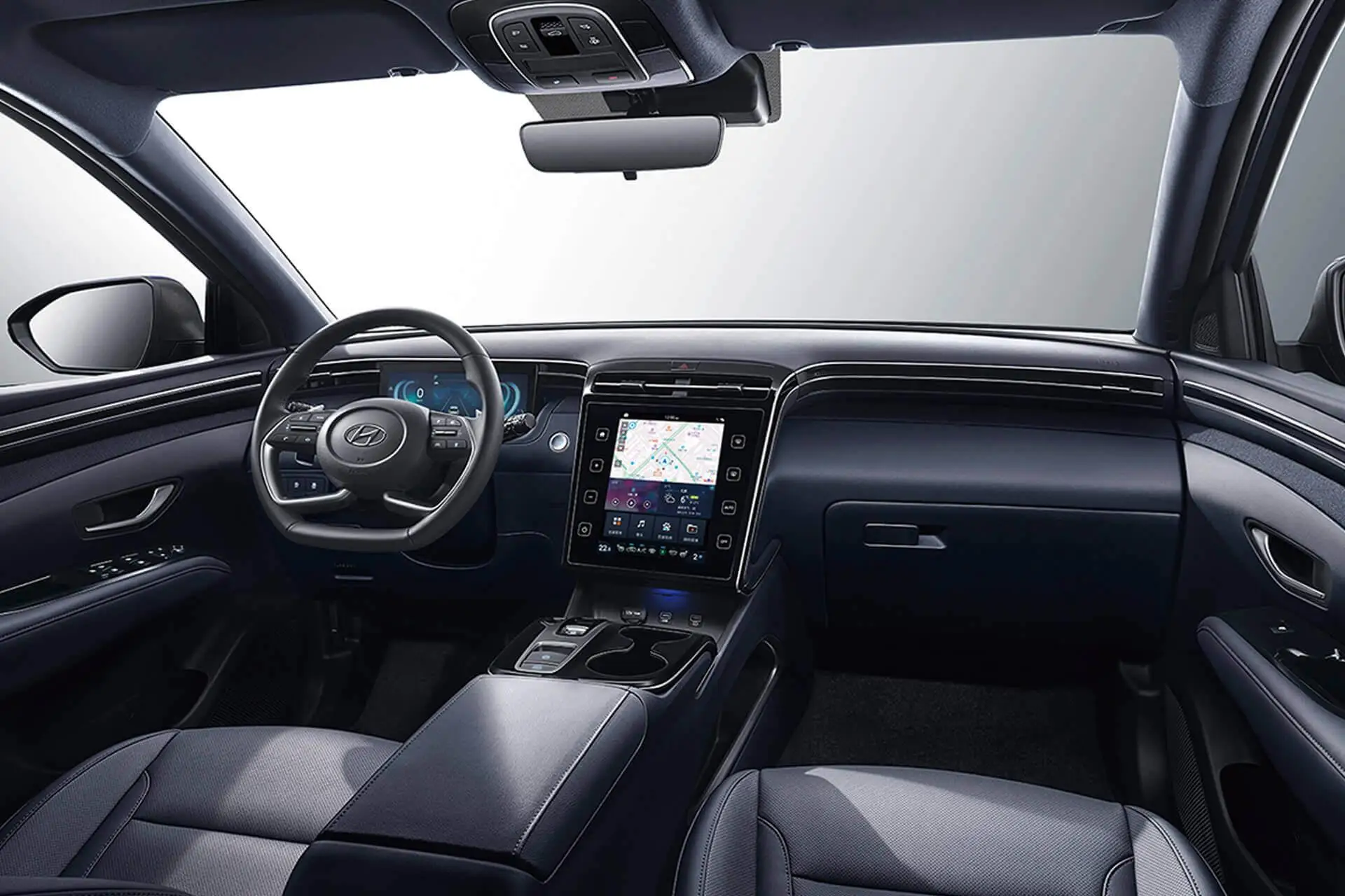 2024 Hyundai Tucson внедорожник 1 5 Т 200 лошадиных сил Новый автоматический бензиновый автомобиль с левой задней камерой рулевого управления-предложение Китая со скидкой