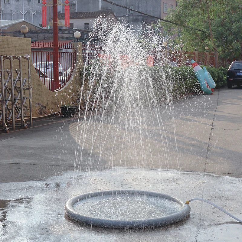 FDS Splash Sprinkler Pad for Dogs Kids, Non-Slip Thicken Dog Pool with Sprinkler,  Water Mat Toys for Pets