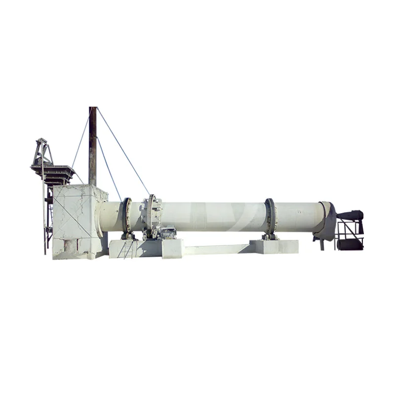 Simple Structure Silica Sand Rotary Dryer