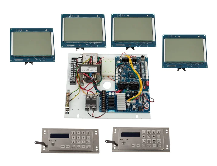 RS485 protocol type fuel dispenser digital controller with CPU board ,power board, transformer