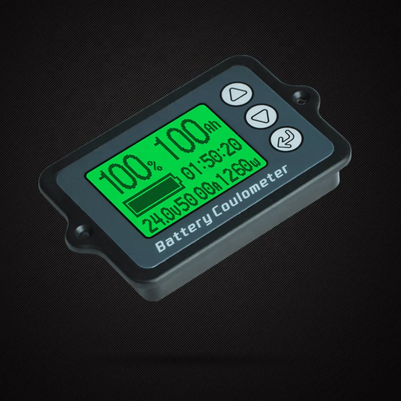 Baiway OEM TK15H 100V 100A Universal LCD Car Battery monitor voltage Capacity Indicator battery Coulometer meter tester