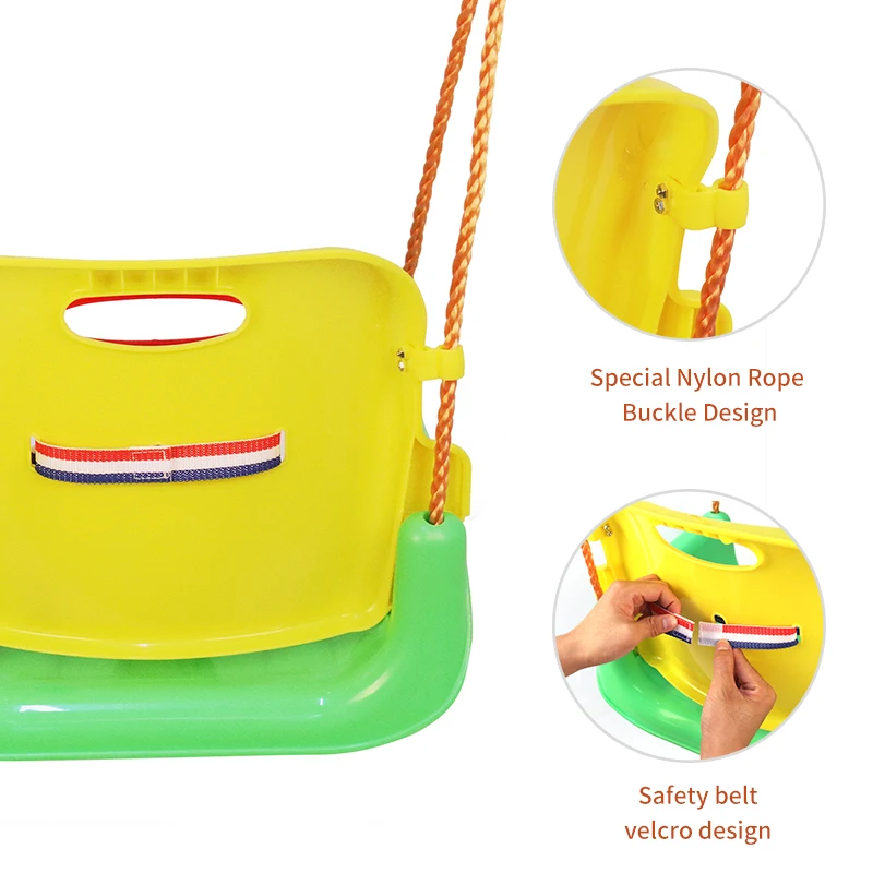 Indoor/outdoor Swing Plastic Toys Hanging Baby Swing