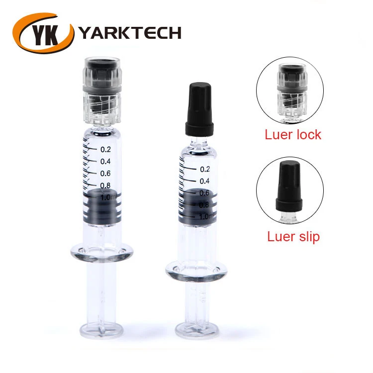  Empty Disposable Luer Lock Syringe 5ML 1ML