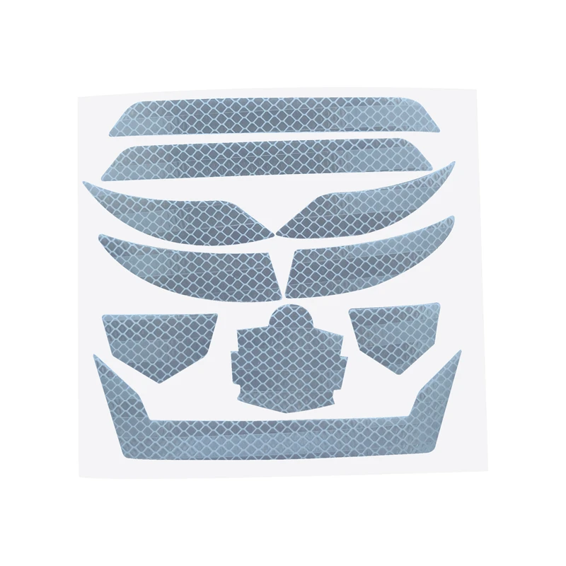 Reflective Retro High Visibility Reflectors Custom Safety Hi Vis Decals Reflective Hard Hat Helmet Tape Stickers