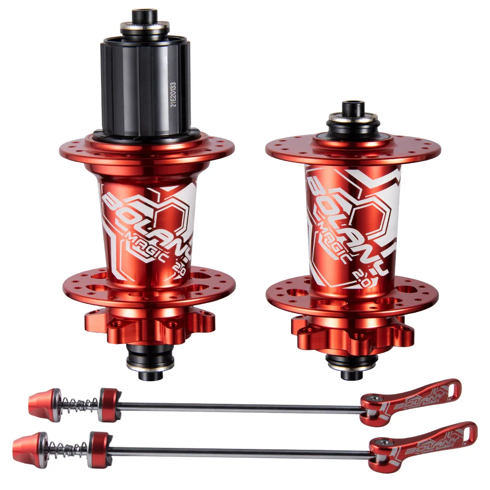Bolany MTB Road Bike hub 32 Holes Bicycle Axle Wheel Hub cycle hubs Front & Rear 1pair Compatible with 8-11 speed Bicycle parts