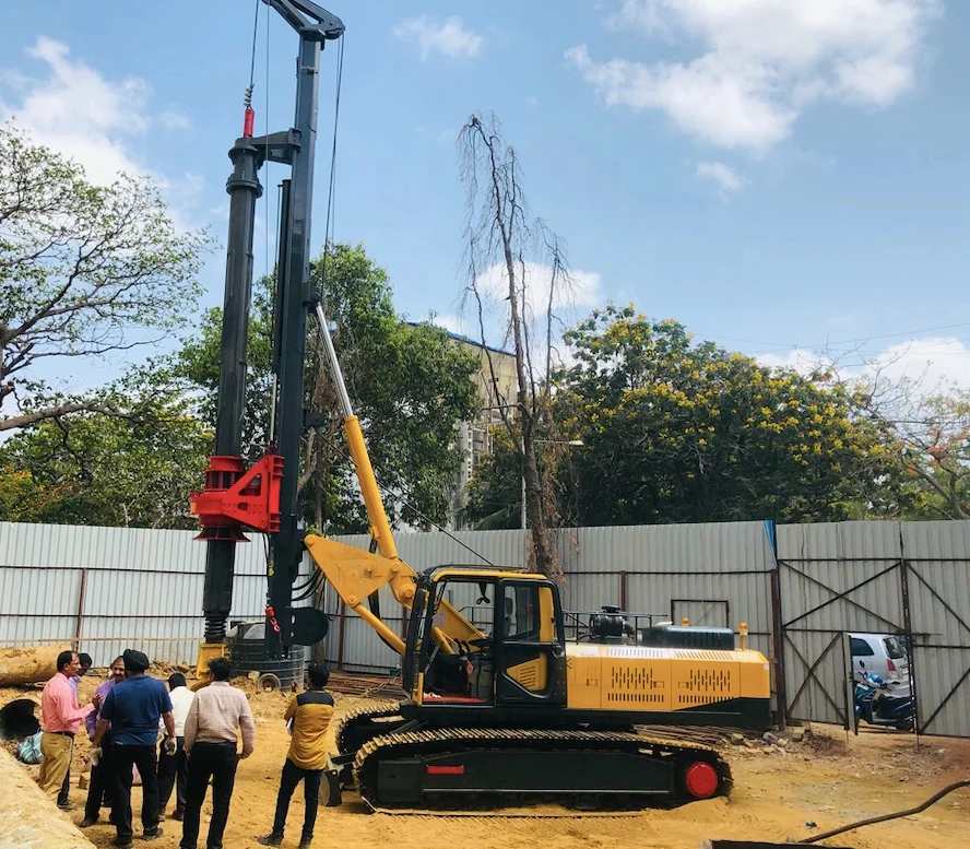 Hydraulic Rotary Piling Rig Pile Drilling Machine Construction Machinery