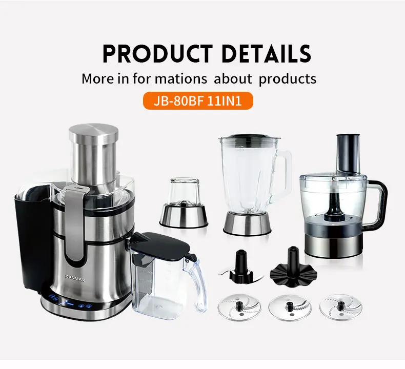 11 IN 1 800w Automatic Juser Juicer Maker Machine Small Electronic Juicer For Vegetable And Fruit