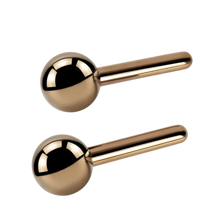 Luxury high quality Facial Ice Globes Face Massager plus moisturizing