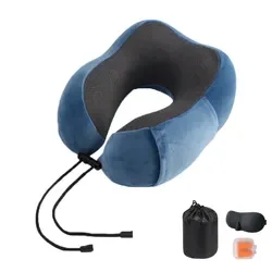 Travel Pillow Airplane 100% Pure Memory Foam U Shape Car Seat Neck Pillow Car