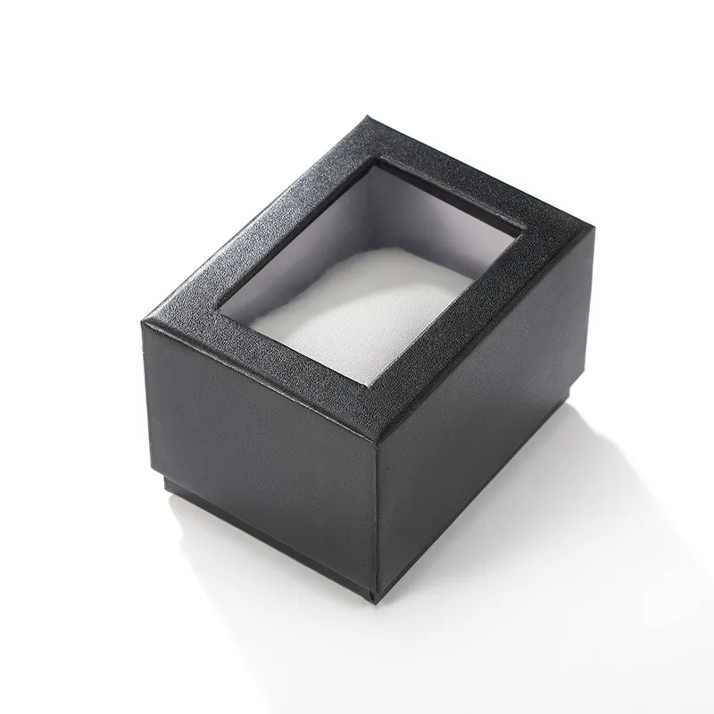 Watch Box Wholesale Price High Quality Lid And Base Storage Box With Window Watch Boxes & Cases