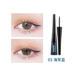 Low MOQ High Quality Longlasting Arabic Eyeliner  Private Label 6 Colors Shimmer Liquid Eyeliner