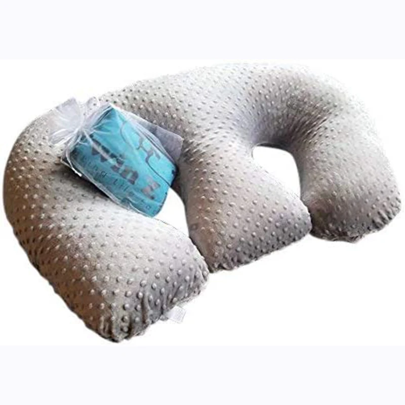 Customized baby wedge pillows 35x25x12cm  baby head protection pillow feeding pillow