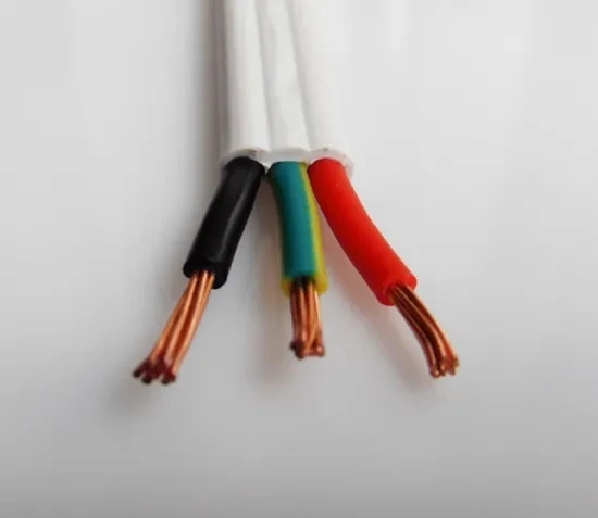 JH High Quality SAA certificate 2C+E 2*1.5+1.5 1.5mm Twin and Earth Flat TPS Cable 2.5 flat cable 3pins
