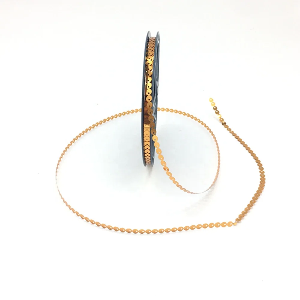 factory wholesale sequin disk spangle sequin reels for textile