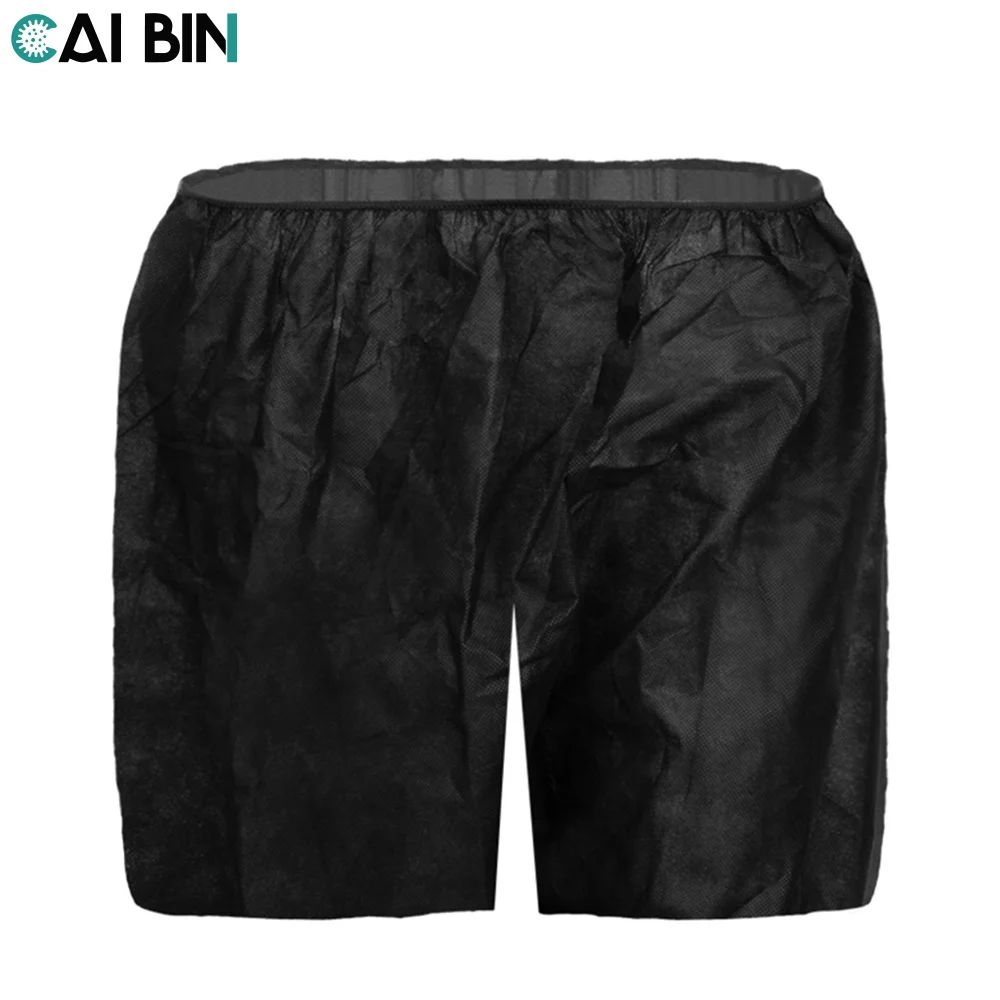 
Good quality waterproof non woven shorts for men one time use massage,spa, medical treatment 