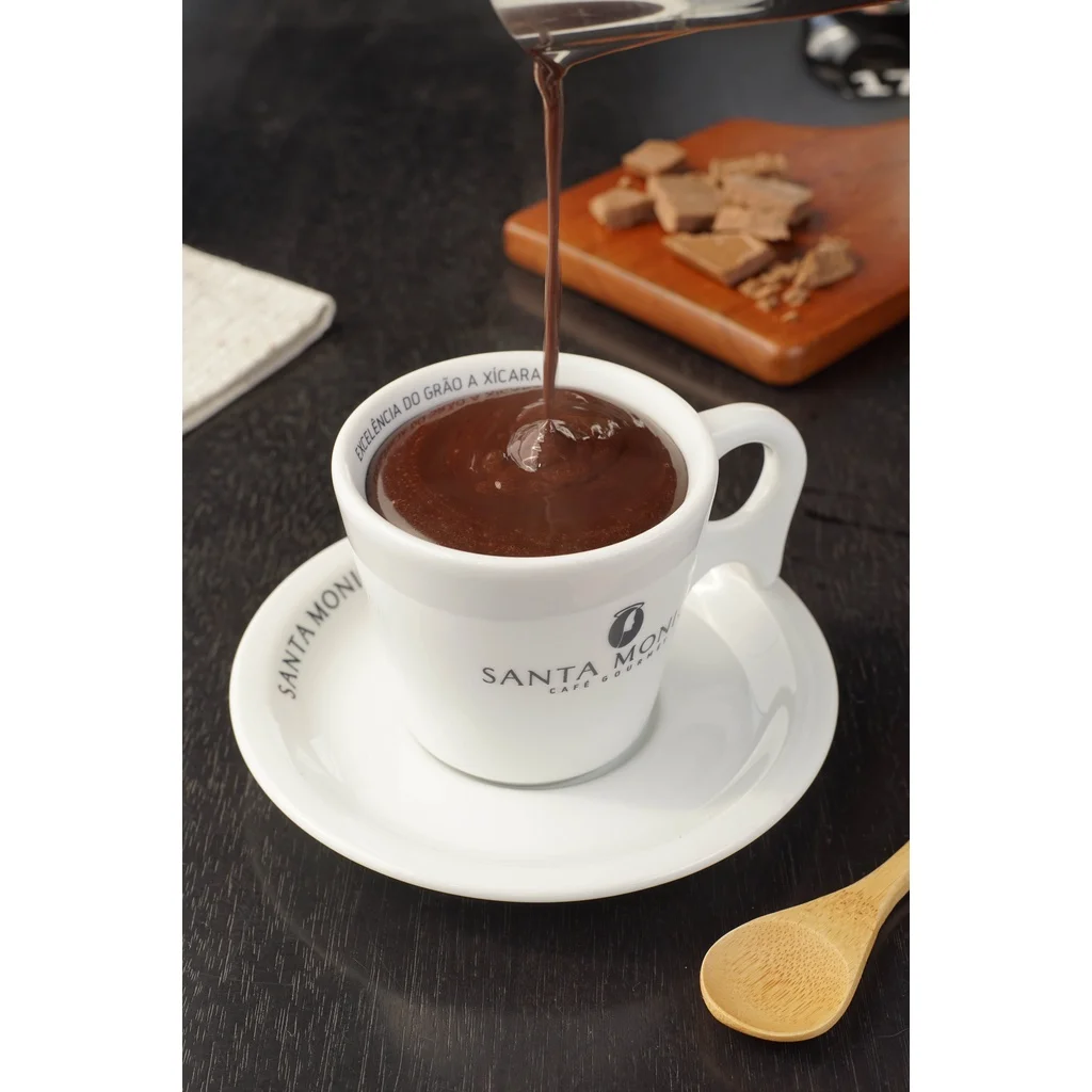 Special Cocoa Blend Mix Powder 32% Milky Creamy Chocolate Mix 1kg - Santa Monica Gourmet Brazilian Coffee