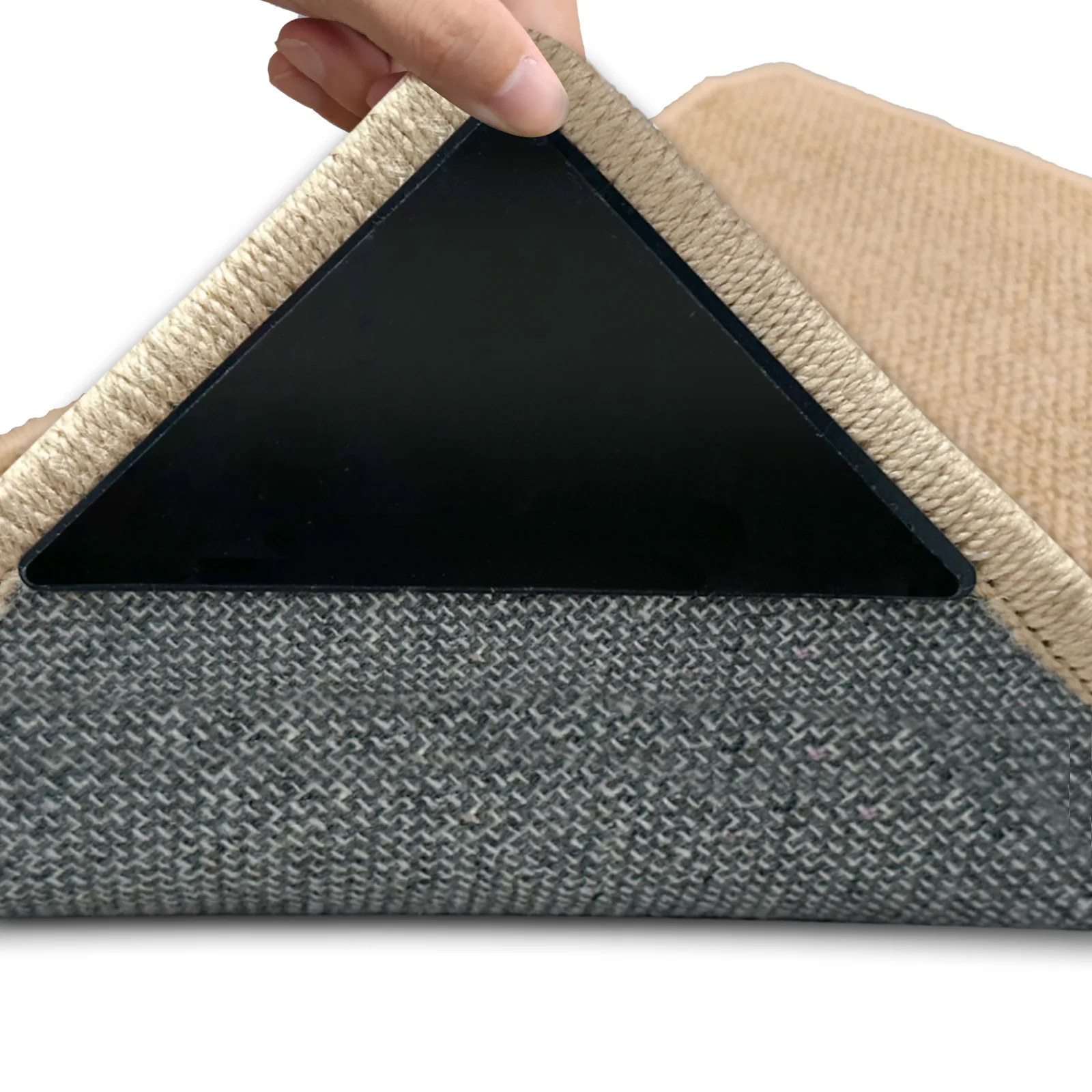 LS Non-slip Washable Removable Reusable Rug Pad Gripper For Carpet