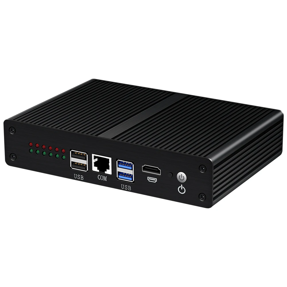  Мини-ПК XCY 6 LAN 2955U Ethernet Gigabit NIC мягкий маршрутизатор Pfsense безвентиляторный брандмауэр сервер